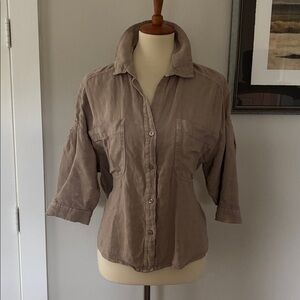 Kut from the Kloth Women's Brown Shirt